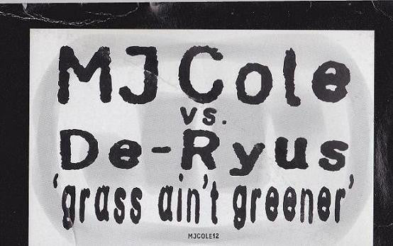 MJ Cole - Grass Ain't Greener - Used Vinyl Record 12"