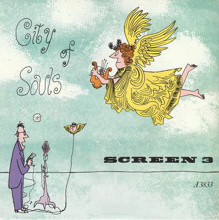 Screen 3 - City Of Souls - Used Vinyl Record 7"