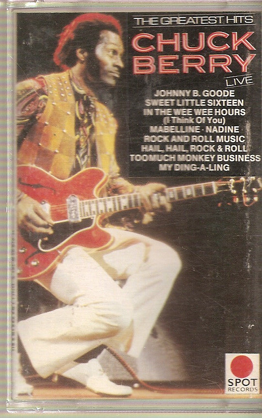 Chuck Berry - Greatest Hits - Live - Used Cassette