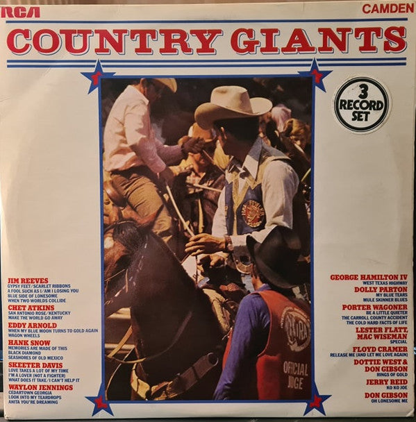 Various - Country Giants - Used Vinyl Record 12"