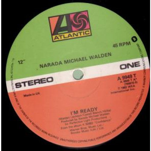 Narada Michael Walde - I'm Ready - Used Vinyl Record 12"