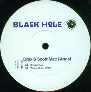Drax & Scott Mac - Angel (Disk 1) - Used Vinyl Record 12"