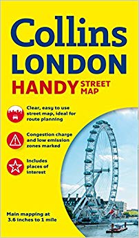 Collins Maps - Collins London Handy Street Map - New Sheet map