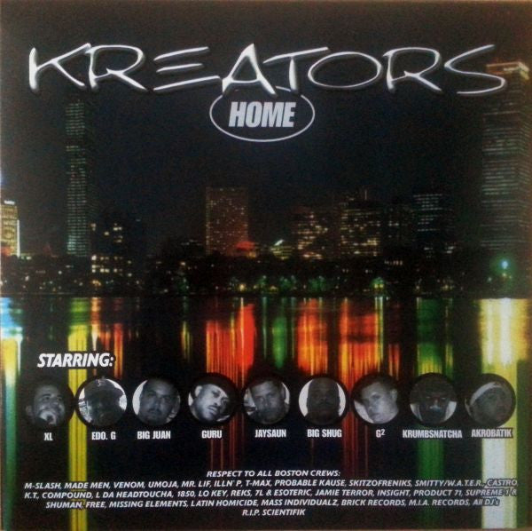 Kreators - Home / Run Wit Us - Used Vinyl Record 12"