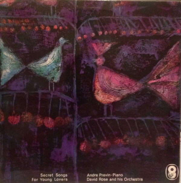 Andre Previn - Secret Songs For Young Lovers - Used Vinyl Record