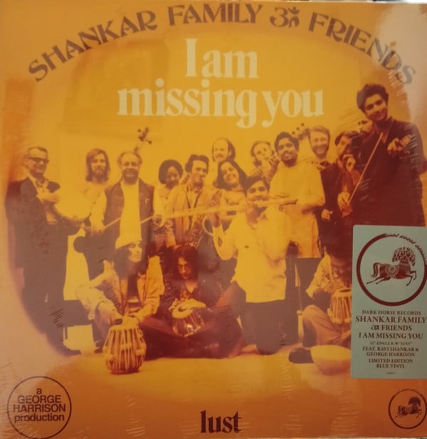 Shankar Family & Fri - I Am Missing You / Lust - Vinyl Record 12"