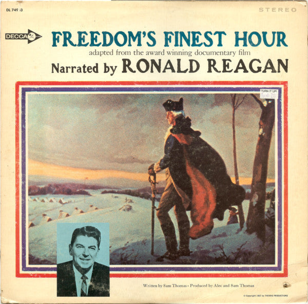 Alec Thomas - Freedom's Finest Hour - Used Vinyl Record