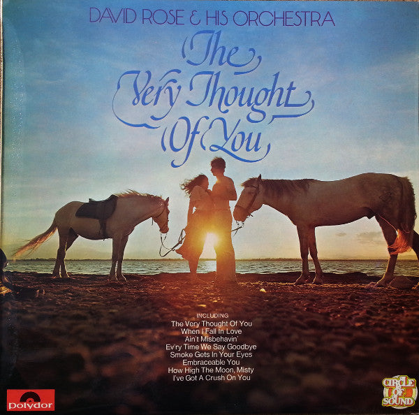 David Rose & His Orc - Very Thought Of You - Used Vinyl Record