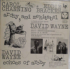 Carol Channing - Archy And Mehitabel (A Back-Alley Opera) - Used Viny