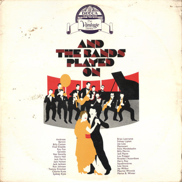 Various - And The Bands Played On - Used Vinyl Record