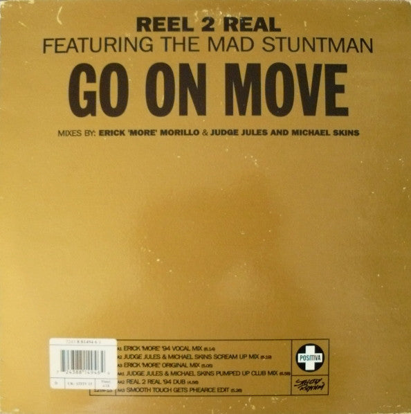 Reel 2 Real - Go On Move - Used Vinyl Record 12"