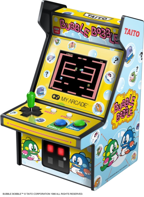 MY ARCADE - MICRO PLAYER 6.75 BUBBLE BOBBLE COLLECTIBLE RETRO - Video