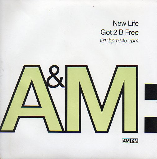 New Life - Got 2 B Free - Used Vinyl Record 7"