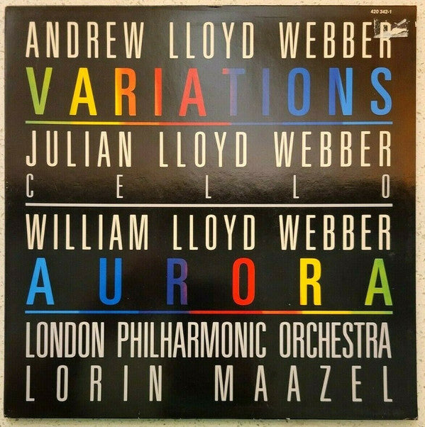 Andrew Lloyd Webber - Variations / Aurora - Used Vinyl Record