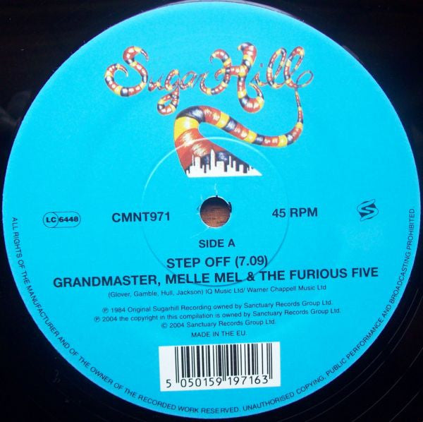 Grandmaster Flash - Step Off / Pump Me Up - Used Vinyl Record 12"