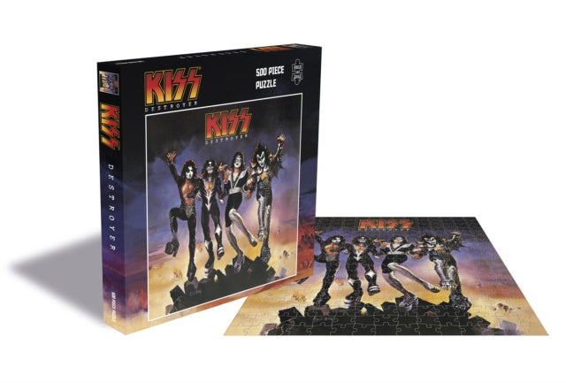 KISS - DESTROYER (500 PIECE JIGSAW PUZZLE) - Jigsaw Puzzle