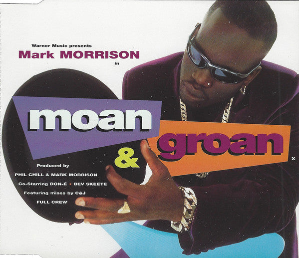 Mark Morrison - Moan & Groan - Used CD
