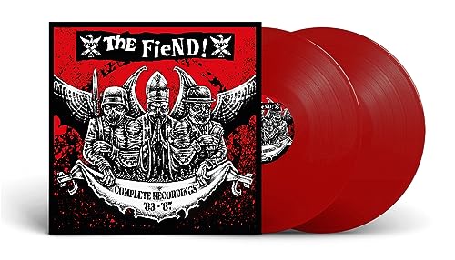 FIEND - COMPLETE RECORDINGS 1983-1987 (RED VINYL) - Vinyl Record DLP