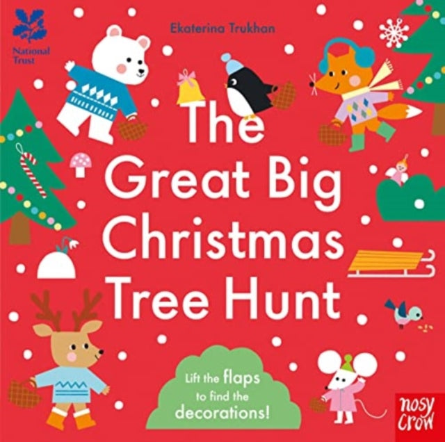 National Trust: The Great Big Christmas Tree Hunt - Board book