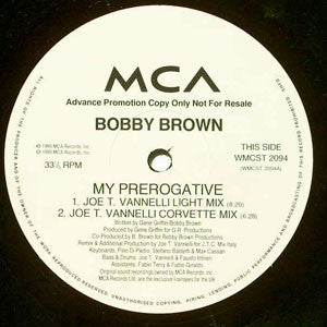 Bobby Brown - My Prerogative - Used Vinyl Record 12"