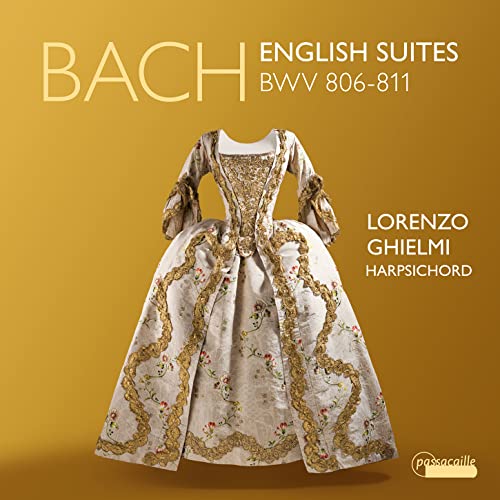 LORENZO GHIELMI - JS BACH ENGLISH SUITES - CD