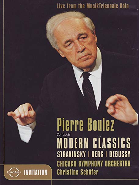 BOULEZ PIERRE - NTSC 0 - CONDUCTS MODERN CLASS - DVD