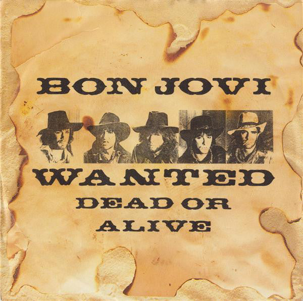 Bon Jovi - Wanted Dead Or Alive - Used Vinyl Record 12"