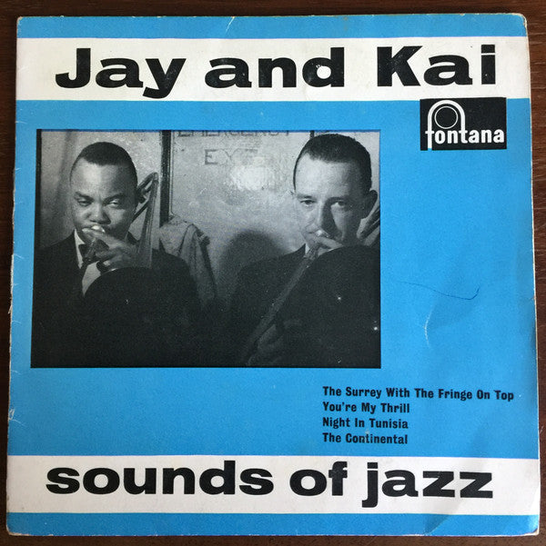 J.J. Johnson And Kai - Jay And Kai - Sounds Of Jazz - Used Vinyl Rec