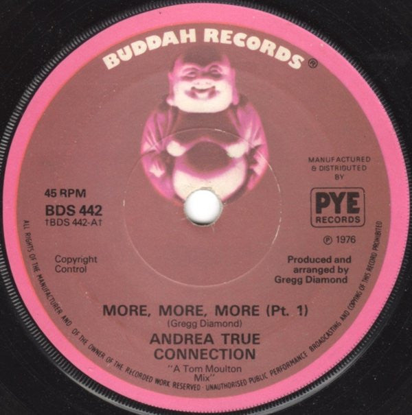 Andrea True Connecti - More, More, More - Used Vinyl Record 7"