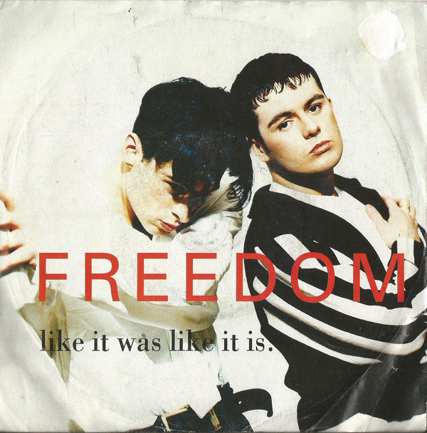 Freedom - Like It Was Like It Is - Used Vinyl Record 7"