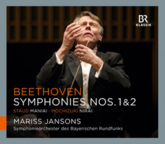 SYMPHONIEORCH BR/JAN - BEETHOVEN:SYMPHONIES 1 & 2 - CD
