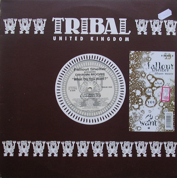Fallout Shelter - What Do You Want? - Used Vinyl Record 12"