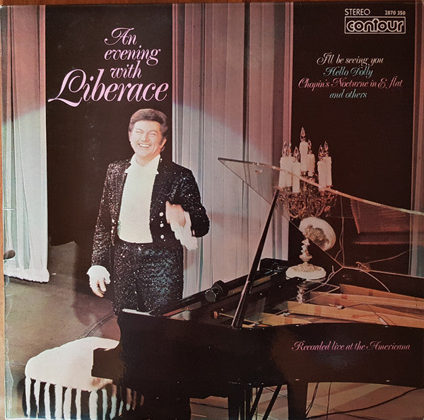 Liberace - An Evening With - Used Vinyl Record