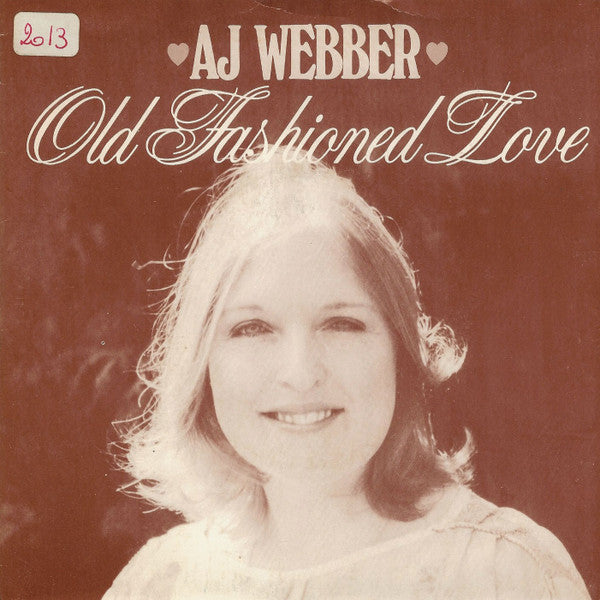AJ Webber - Old Fashioned Love - Used Vinyl Record 7"