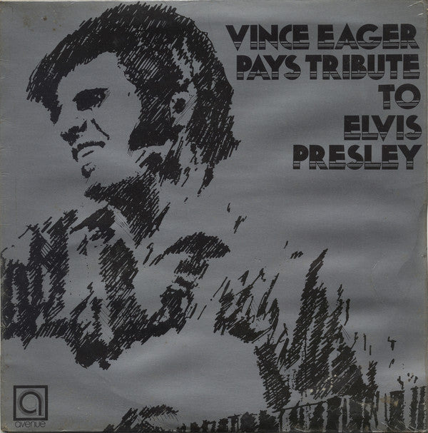 Vince Eager - Pays Tribute To Elvis Presley - Used Vinyl Record
