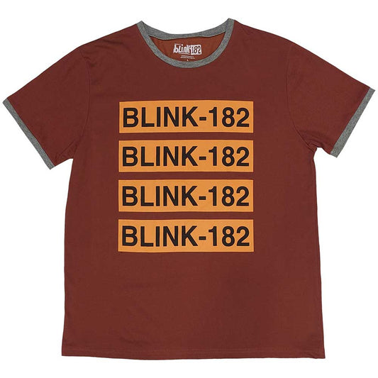 Blink-182 - Unisex Ringer - Size NA - New T-Shirts