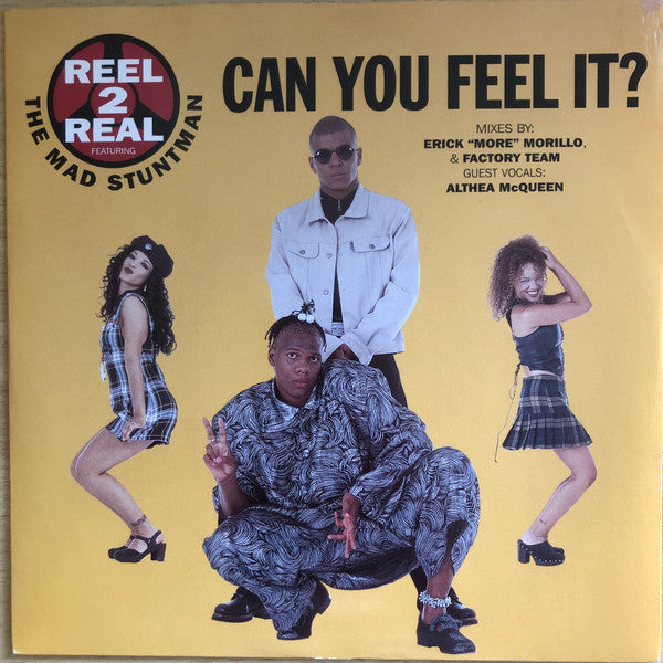 Reel 2 Real - Can You Feel It? - Used Vinyl Record 7"
