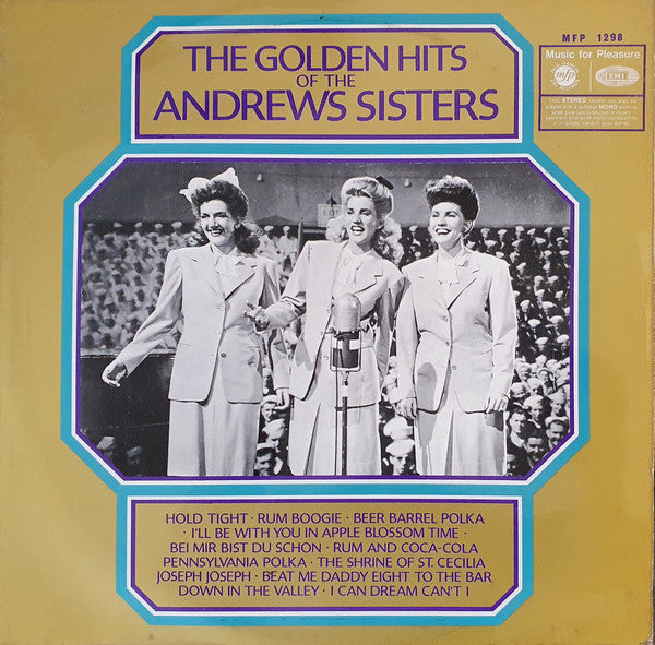 Andrews Sisters - Golden Hits Of - Used Vinyl Record