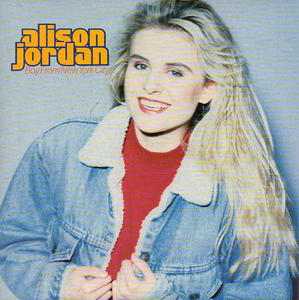 Alison Jordan - Boy From New York City - Used Vinyl Record 7"