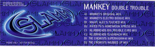 Mankey - Double Trouble - Used Vinyl Record 12"