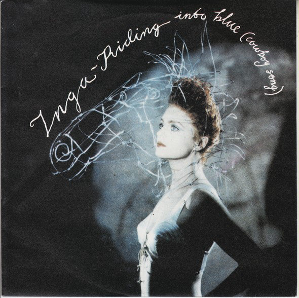 Inga Humpe - Riding Into Blue (Cowboy Song) - Used Vinyl Record 7"