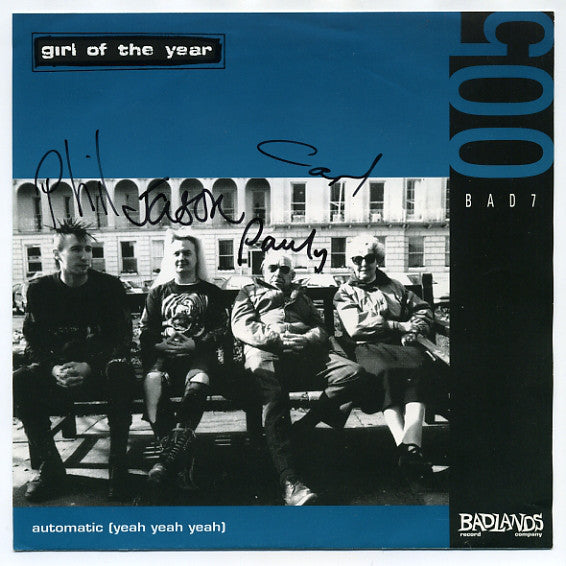 Girl Of The Year - Automatic (Yeah Yeah Yeah) - Used Vinyl Record 7"