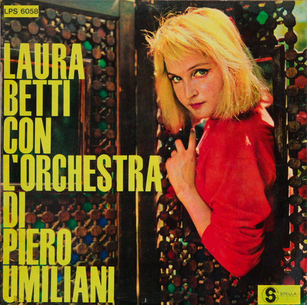 Laura Betti - Con L'Orchestra Di Piero Umiliani - Used Vinyl Record