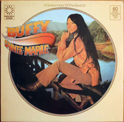 Buffy Sainte-Marie - A Golden Hour Of The Best Of - Used Vinyl Record