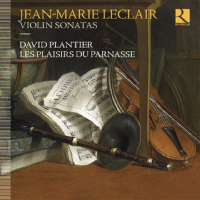 DAVID PLANTIER; LES - LECLAIR VIOLIN SONATAS - CD
