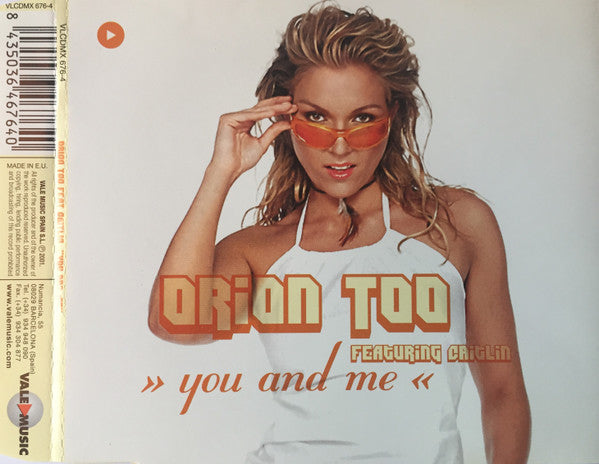 Orion Too - You And Me - Used CD