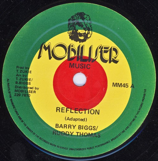 Barry Biggs - Reflection - Used Vinyl Record 10"