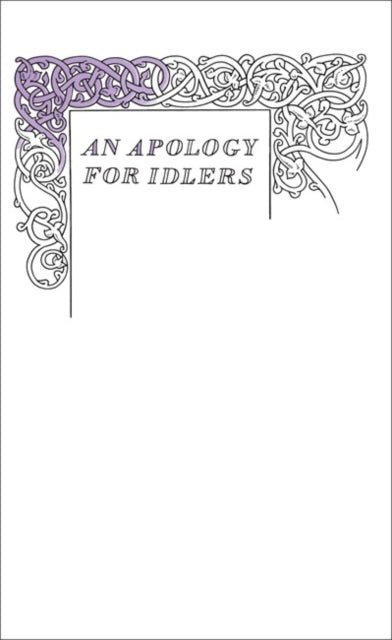 Robert Louis Stevens - An Apology for Idlers - Paperback