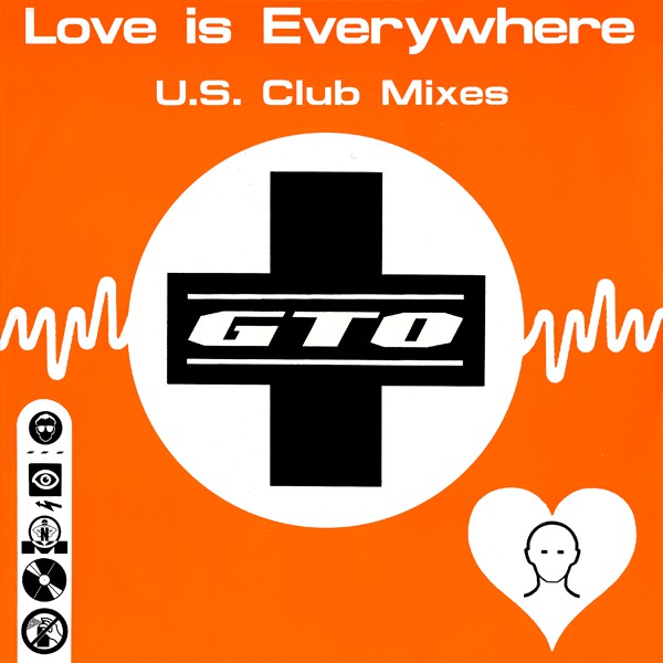 GTO - Love Is Everywhere (U.S. Club Mixes) - Used Vinyl Record 12"