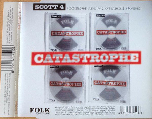 Scott 4 - Catastrophe - Used CD